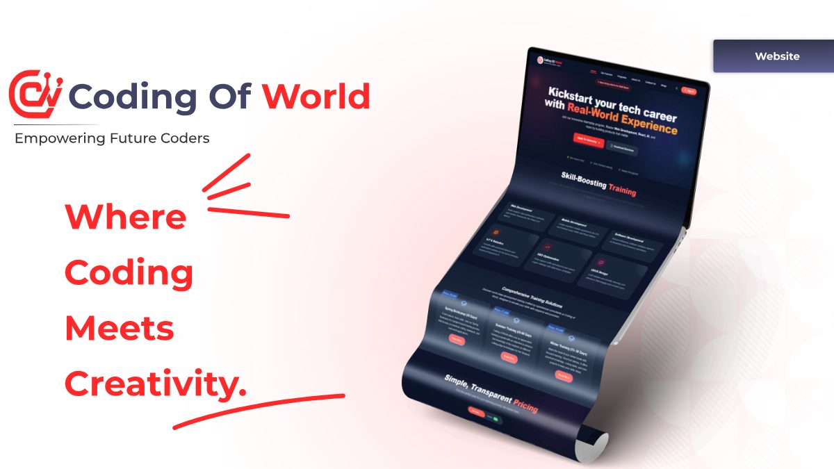 Coding Of World — cover slide